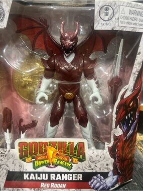 Godzilla vs. Mighty Morphin Power Rangers Kaiju Ranger Red Rodan Action Figure